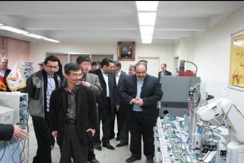 Korean delegation visit to East-Azerbaijan technical  and vocational  training centers